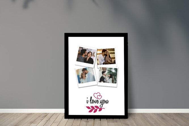 Customized Collage I Love You Frame